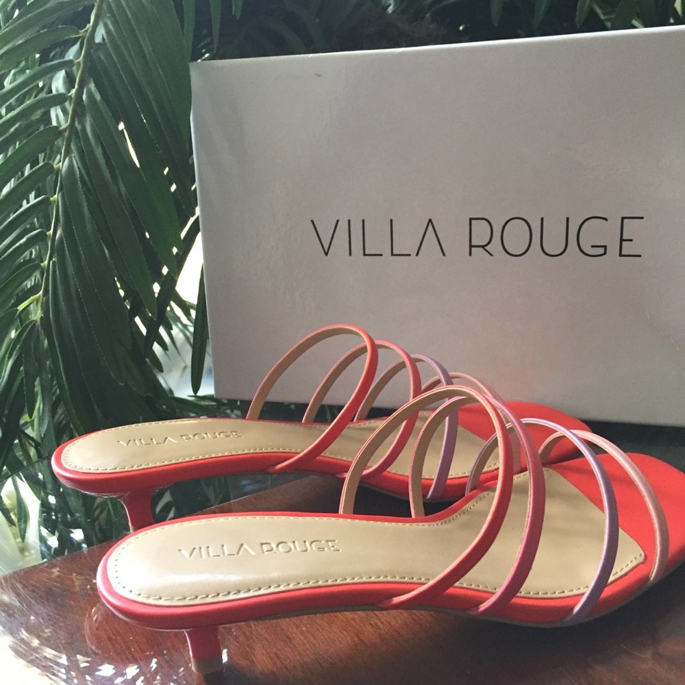Villa Rouge VR Ridley Pink Multi Slides (6M) - Picture 2 of 15
